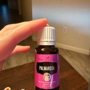 Young Living Palmarosa Oil with Pink Label